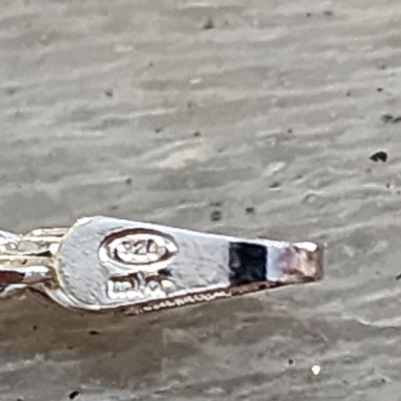 8" Sterling Silver 925 Rope Chain Bracelet Italy Lobster Clasp - Picture 6 of 8